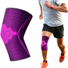 DCF Elite Knee Support Compression Sleeve with Gel Grip (2-Piece)