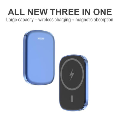 10000mAh Magnetic Power Bank - PD18W Fast Wireless Charger for iPhone 13/12, Qi-Certified Battery Pack for Smartphones & Devices