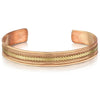 Copper Bracelets Indian Pattern Women's Men's Spiritual Yoga Jewelry