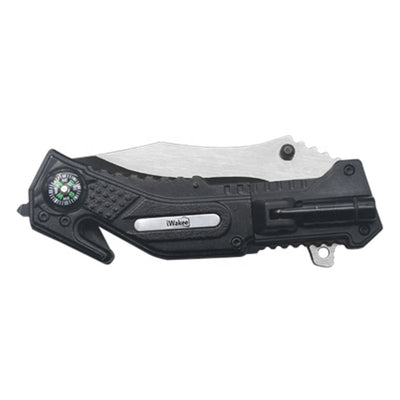 Pocket Knife with Clip Folding Knife Tactical Knife ( 5-in-1 )