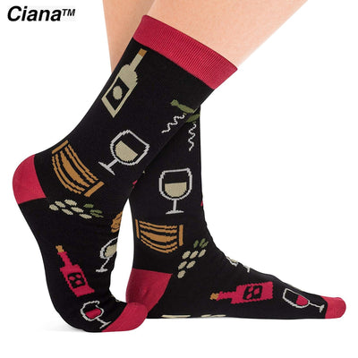 Unisex NoveltySocks "If You Can Read This, Bring Me..." Patterned Fun Socks