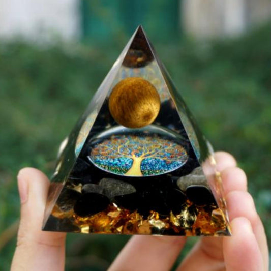 Orgone Pyramid For E-Energy Protection & Healing