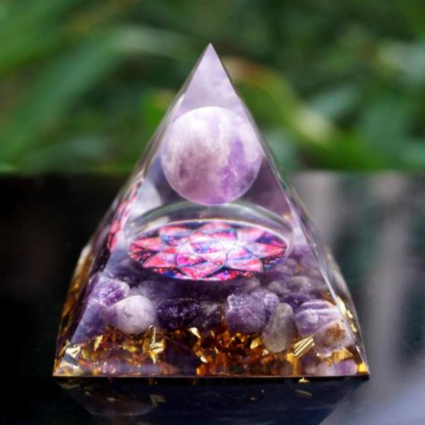 Orgone Pyramid For E-Energy Protection & Healing
