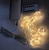 300 Led Window Curtain String Lights with Remote Control - 8 Modes