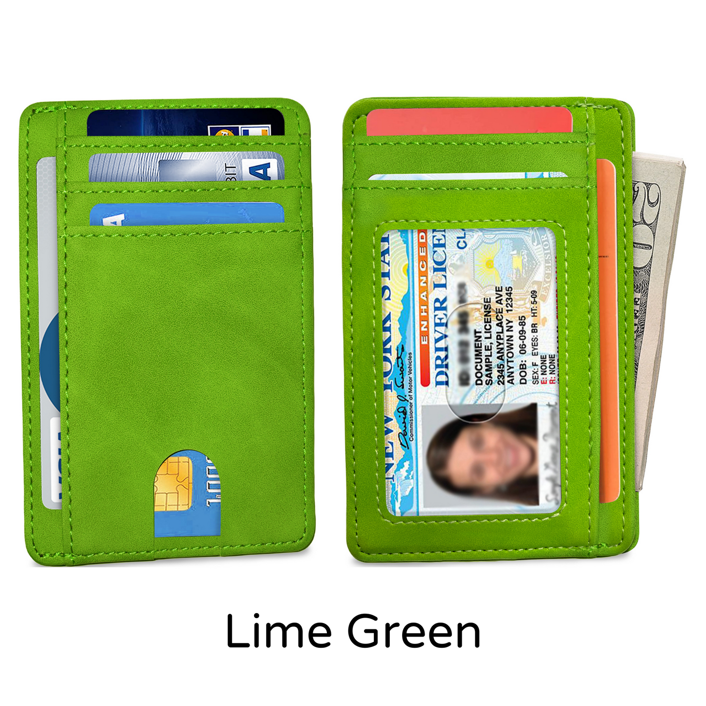 Ciana Slim Faux Leather Wallets For Men & Women