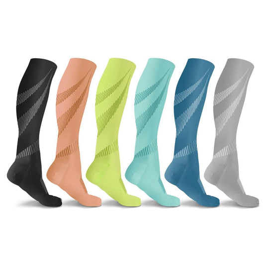 Elite Lightweight Compression Socks (6 Pairs)