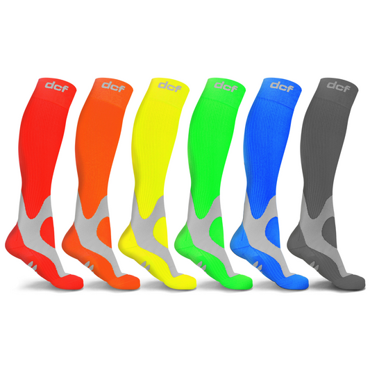 DCF Unisex Ultra-Compression Socks (6-Pack)