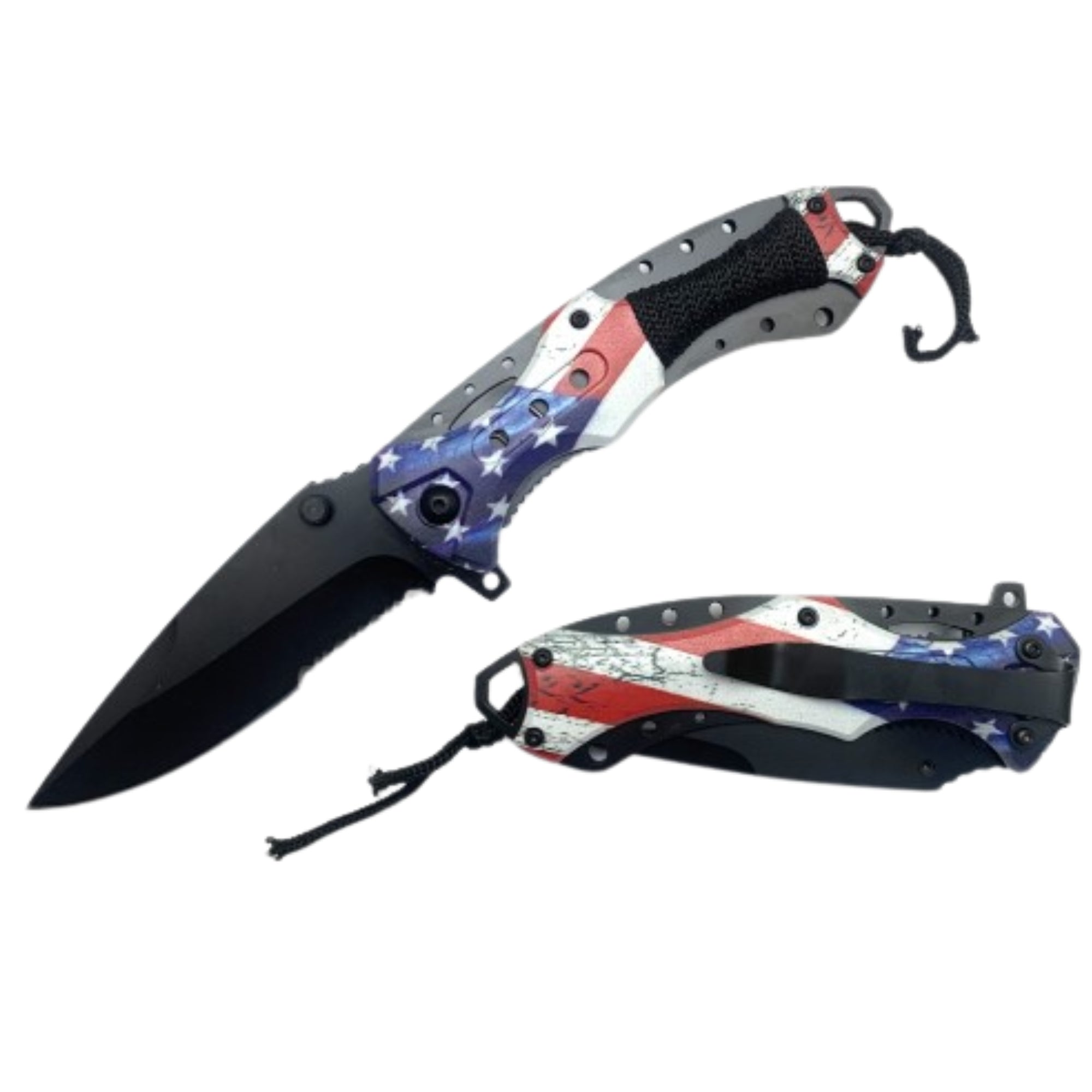 Spring Assisted Military Style Folding Knife