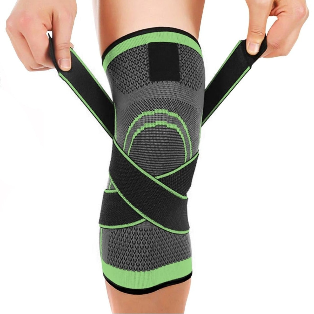 DCF Compression Knee Sleeve with Adjustable Straps (2-Pack)