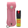 Pepper Spray Tool w/ Leather Pouch Keychain