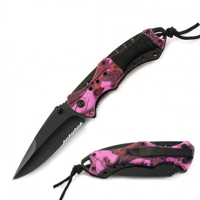 Spring Assisted Military Style Folding Knife