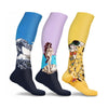 DCF Famous Art Paintings Compression Socks (3- or 6-Pairs)