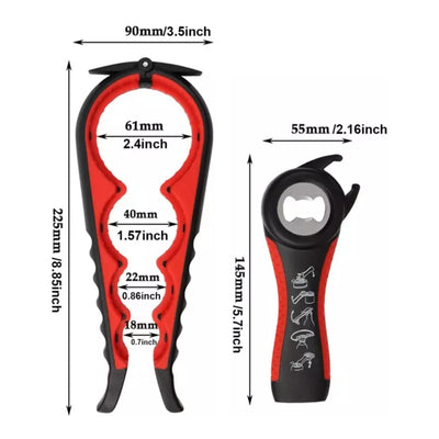 5 in 1 Multi-Function Can and Bottle Opener Tools